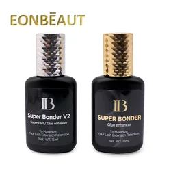 IBeauty Super Bonder V2 Fast Fixing Agent Eyelashes Extensions 15ml Lash Glue Enhancer Korea IB Adhesive Hardener Makeup Tools