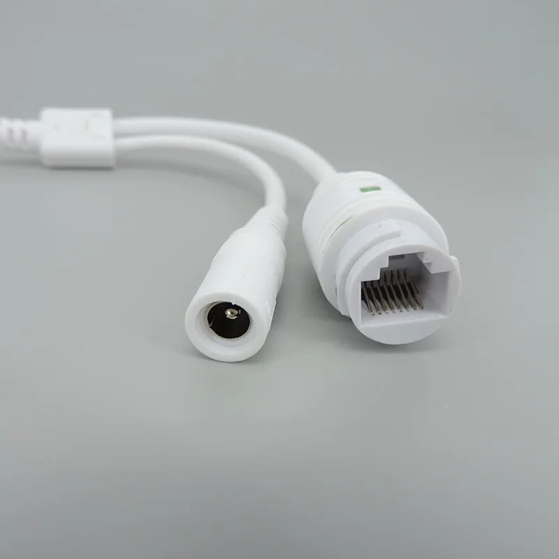 LAN-кабель для модуля платы IP-камеры видеонаблюдения (RJ45/DC), 12 В, стандартного типа без 4/5/7/8 проводов, 1x статус светодиодный