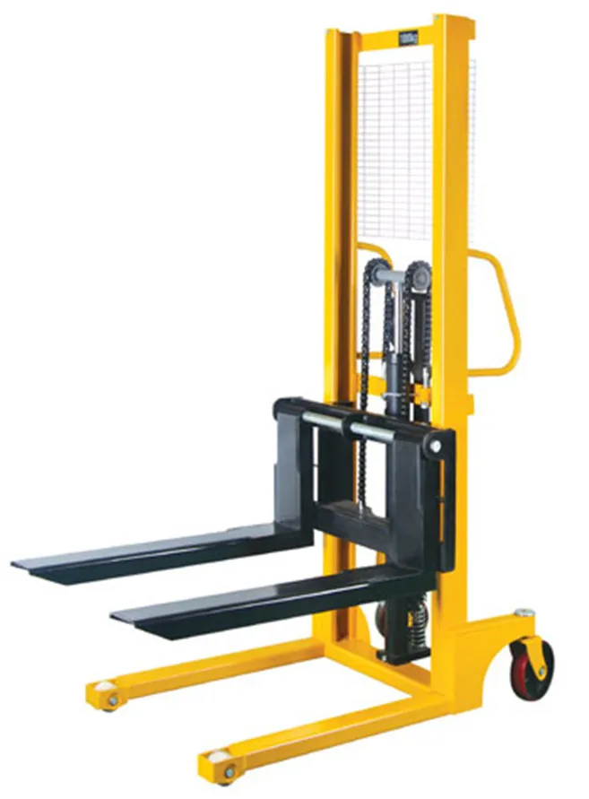 Workmates 1-2.5Ton Hydraulic Hand Pallet Stacker Manual Forklift Gear Engine New Offroad Nylon/Rubber/PU CTY-E Model Warehouse