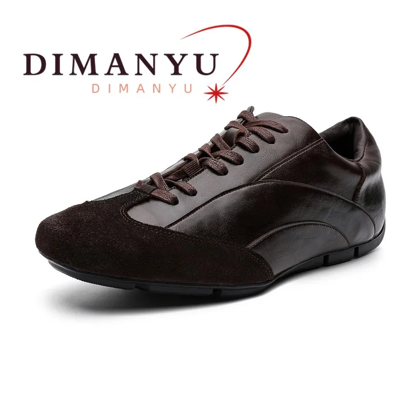 DIMANYU Men Retro German Trainer Sneakers Lace‑up Large Size Flat Casual Shoes Man Daily Walking Footwear Man