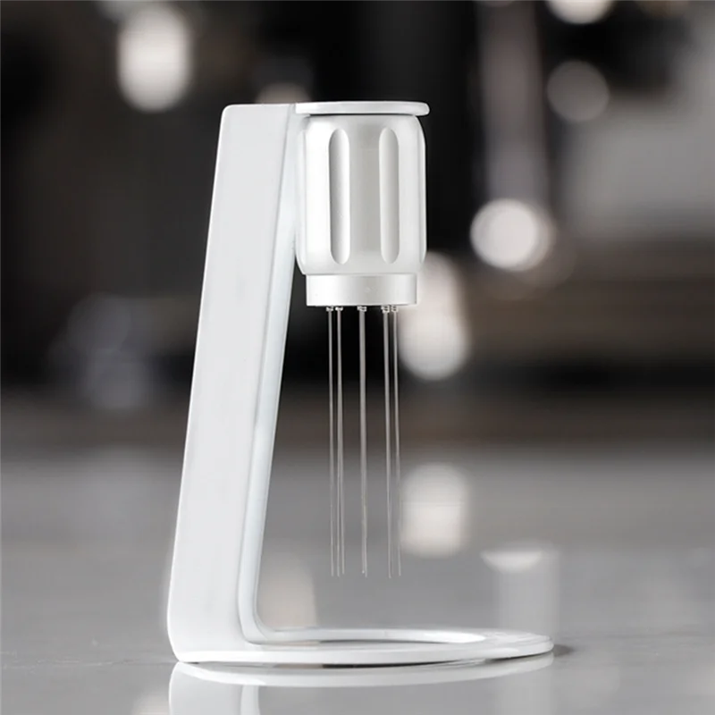 ABHU WDT Tool Magnetic Coffee Stirrer Distribution Tool Espresso Cloth Powder Stirrer Coffee Stirring Tool With Stand