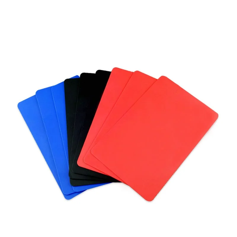 10Pcs Black/Red/Blue Color 13.56MHz RFID ISO14443A MF Classic 1K S50 Read Only Card Printable Surface PVC F08