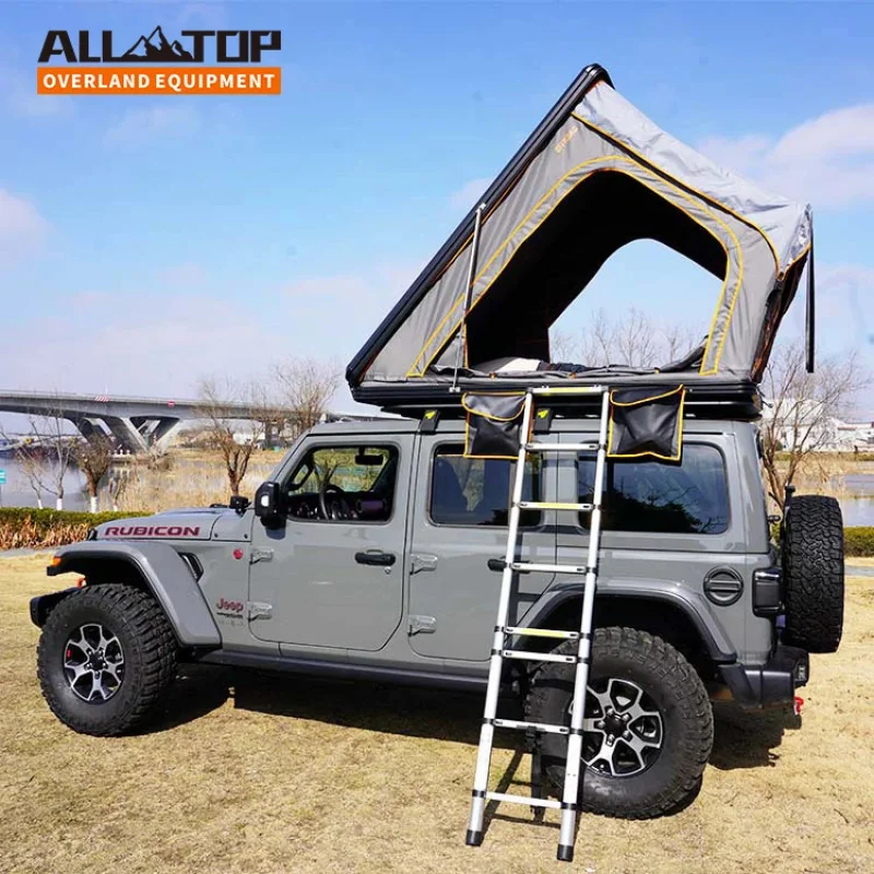 

China Factory Good Price Pop up Car Hard Shell Roof Top Tent With Solar Panel