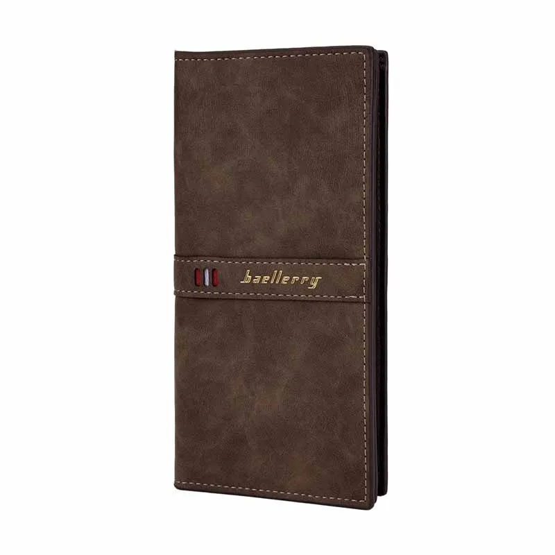 

Men Zipper Handbag Large Capacity Business Long Wallet Clutch Bag Phone Money Bag Multi Card Holder Coin Purse Leather Billfold