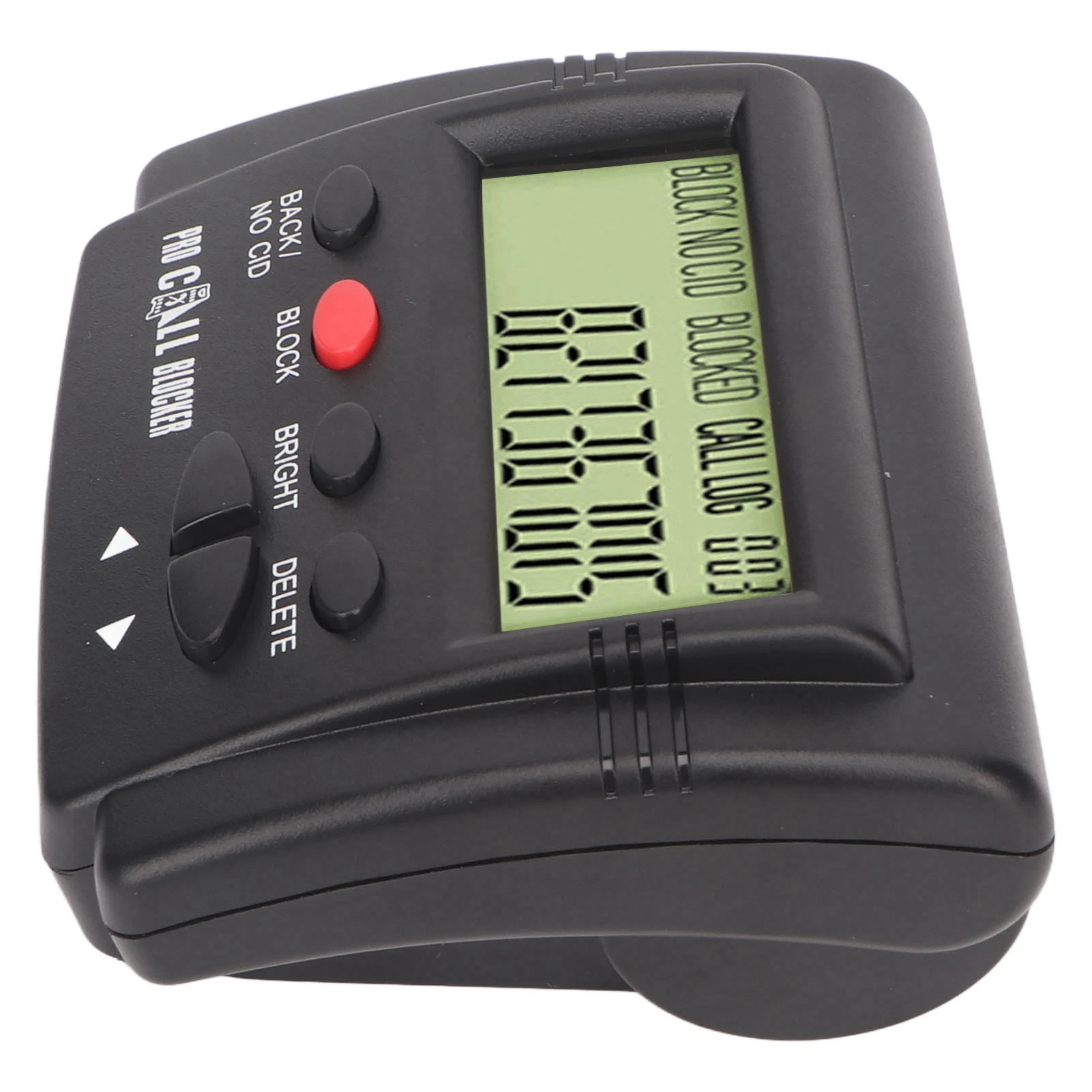 مانع الهاتف الثابت مانع الهاتف مانع المكالمات 4000 مجموعة سعة كبيرة تمنع التوازن صندوق معرف المتصل مع شاشة LCD