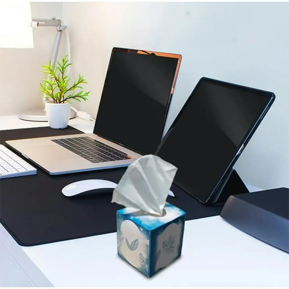 3 طبقات 60 مناديل لكل علبة مكعبة مناديل للوجه SPurePaper 12 صندوق 720 مناديل إجمالية #4