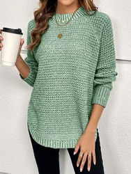 Womens Sweaters Trendy Balloon Sleeve Slouchy Knit Pullover Jumper,sueteres para mujeres