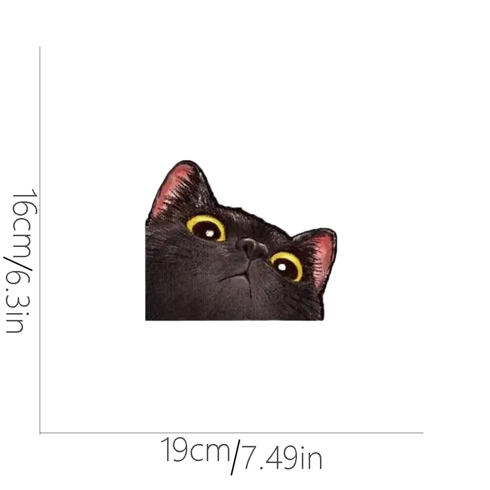 Probe Cat Creative Car Sticker Waterproof Vinyl Decal for Window Laptop Motorcycle Decor