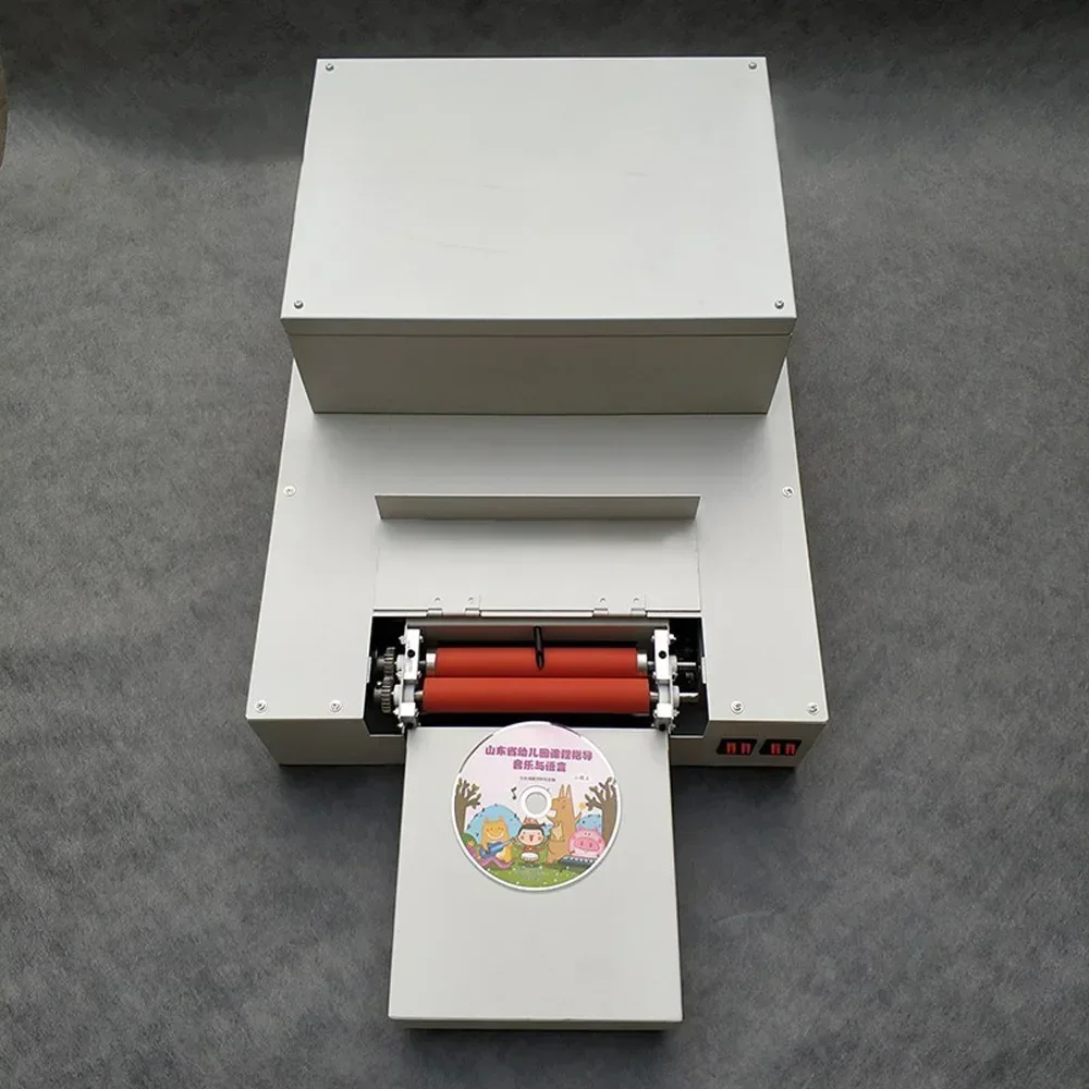 CD Coating Machine Popular Desktop UV Coater DVD Laminating Machine in Hot Sale