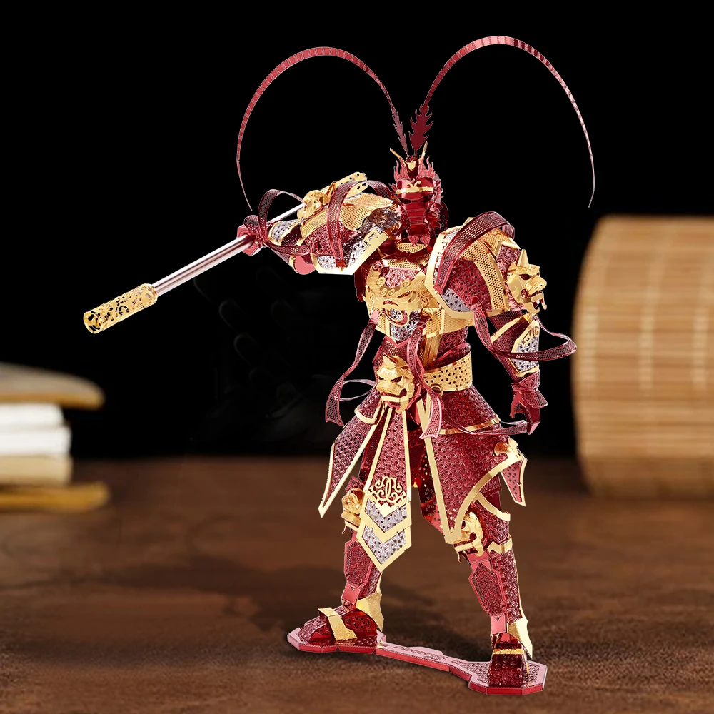 Металлические 3D-пазлы Piececo – обзор и цена Model Kit Wukong