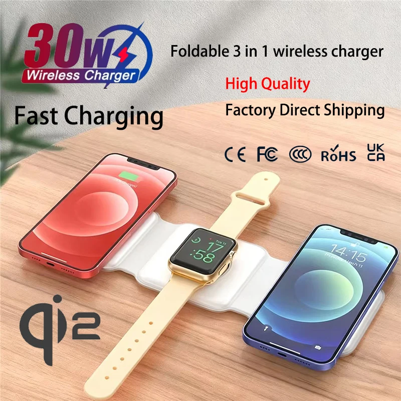 3-In-1 Fast 30W Mag…