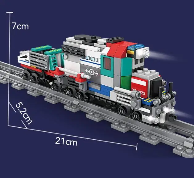 รถไฟของเล่น 8 in 1 ชุดรถไฟเรโทร รถไฟฮาร์โมนี รถไฟความเร็วสูง รถไฟดีเซล รถไฟโดยสารความเร็วสูง รถไฟไอน้ำสำหรับเด็ก