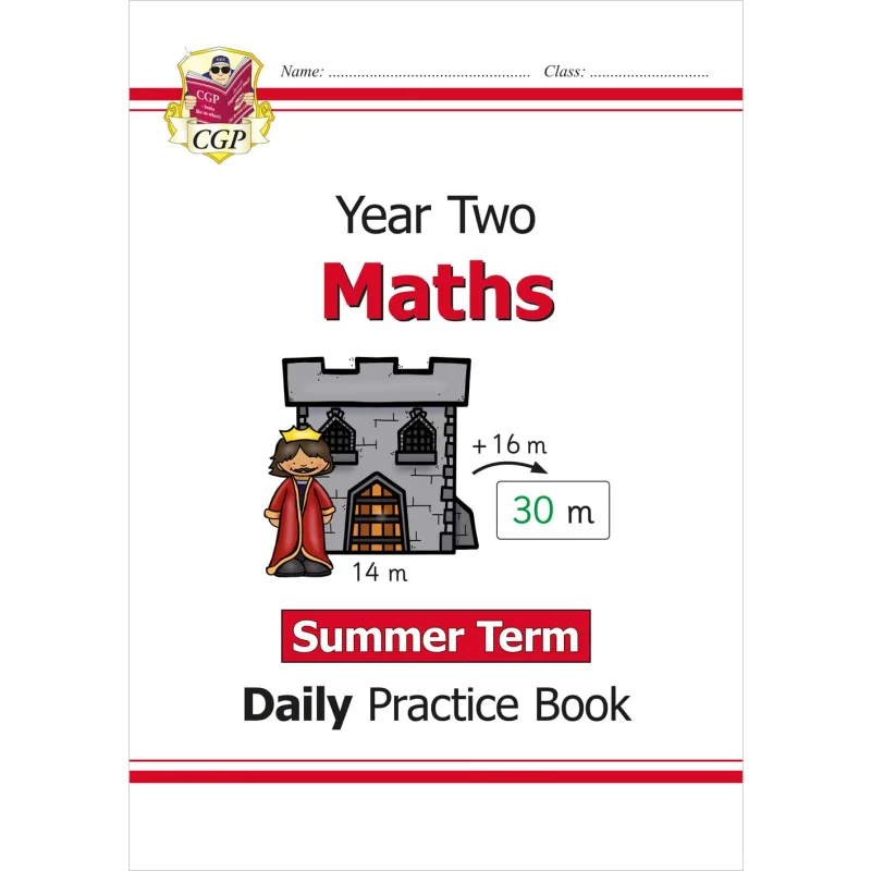 

New KS1 Maths Daily Practice Book Year 2 Summer Term CGP Books Coordination Group Publications 9781789085099 Book