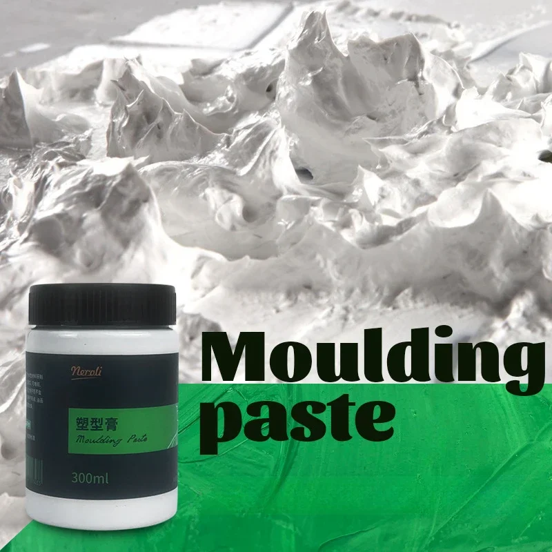 300ML Modeling Paste Quartz Sand Acrylic Texture Paint Oil Painting Stereoscopic Forming Thickening and Rapid Drying Medium