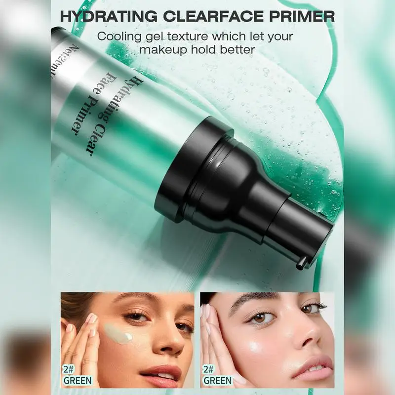 20ml Facial Base Primer Pores Invisible Oil Control Make Up Face Base Cream Foundation Powder Grip Primer For All Skin Types