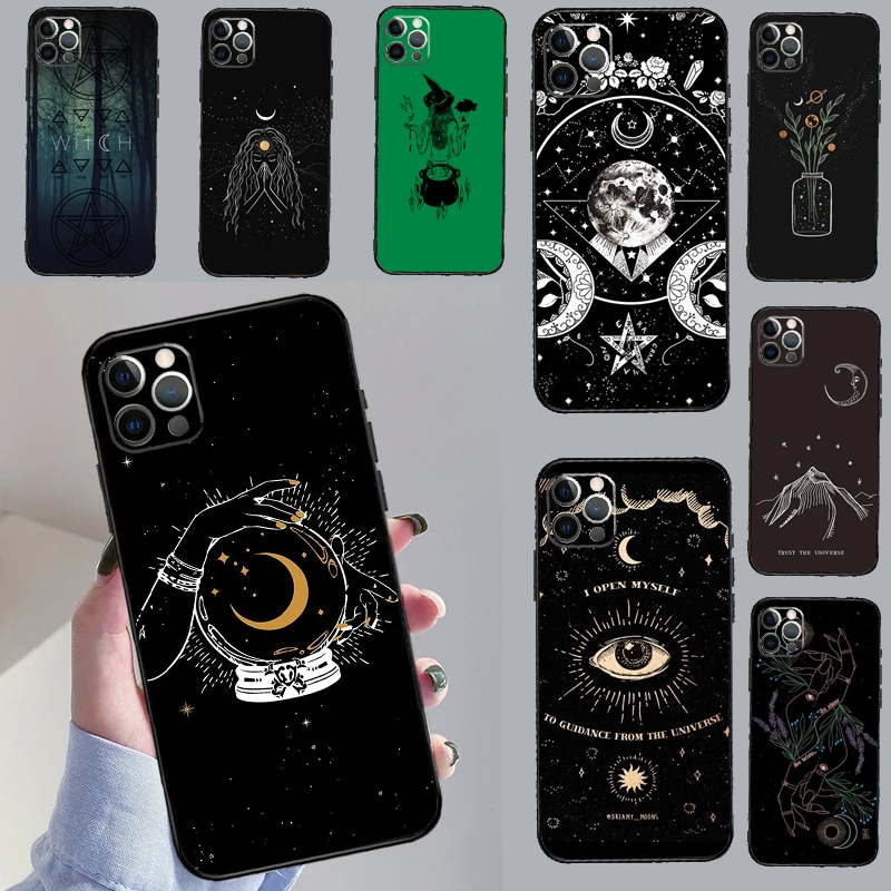 Witches Moon Witchy Mystery Totem Case For Samsung Galaxy M31 M21 M13 M33 M53 M15 M35 M55 M16 M36 M56 M12 M32 M52 M14 M34 M54