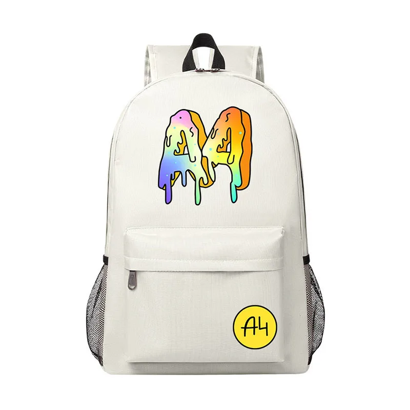 А4 Donuts Boy Girl school bag Book Bags Merch A4 Children Backpack high quality Kids Shoulder Bags Traveling Backpack