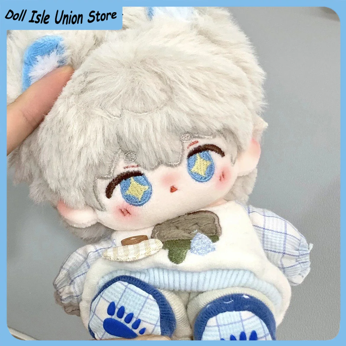 

Xavier Love and Deepspace Cotton Doll Handsome Anime Plush Stuffed Toy Cute 20cm Dress Up Plushie