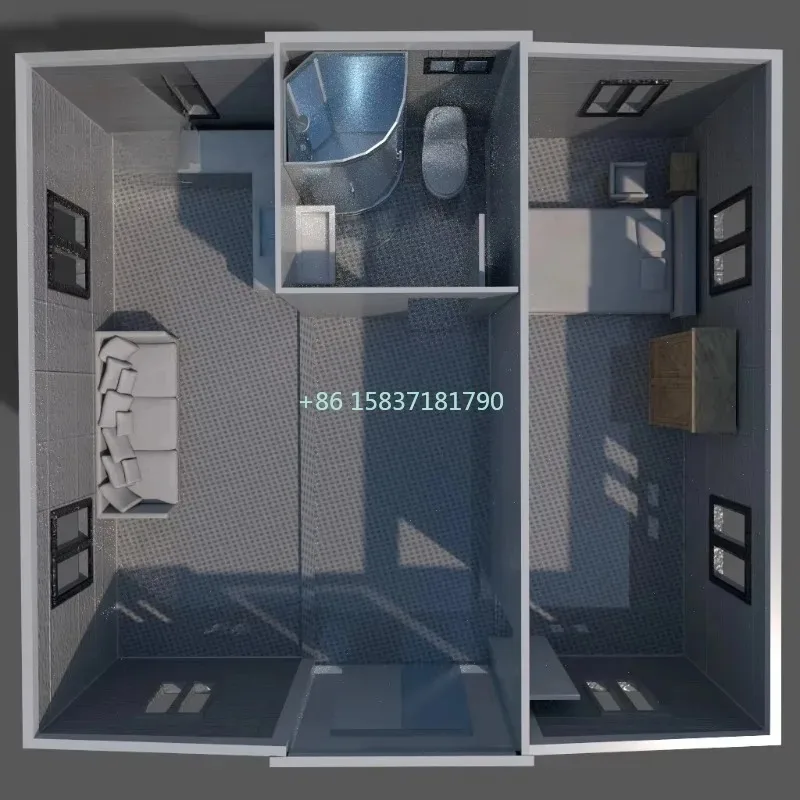 Low Cost Container House Waterproof Prefab Expandable Tiny House Portable Living Prefabricated Villa Mobile Home Container House