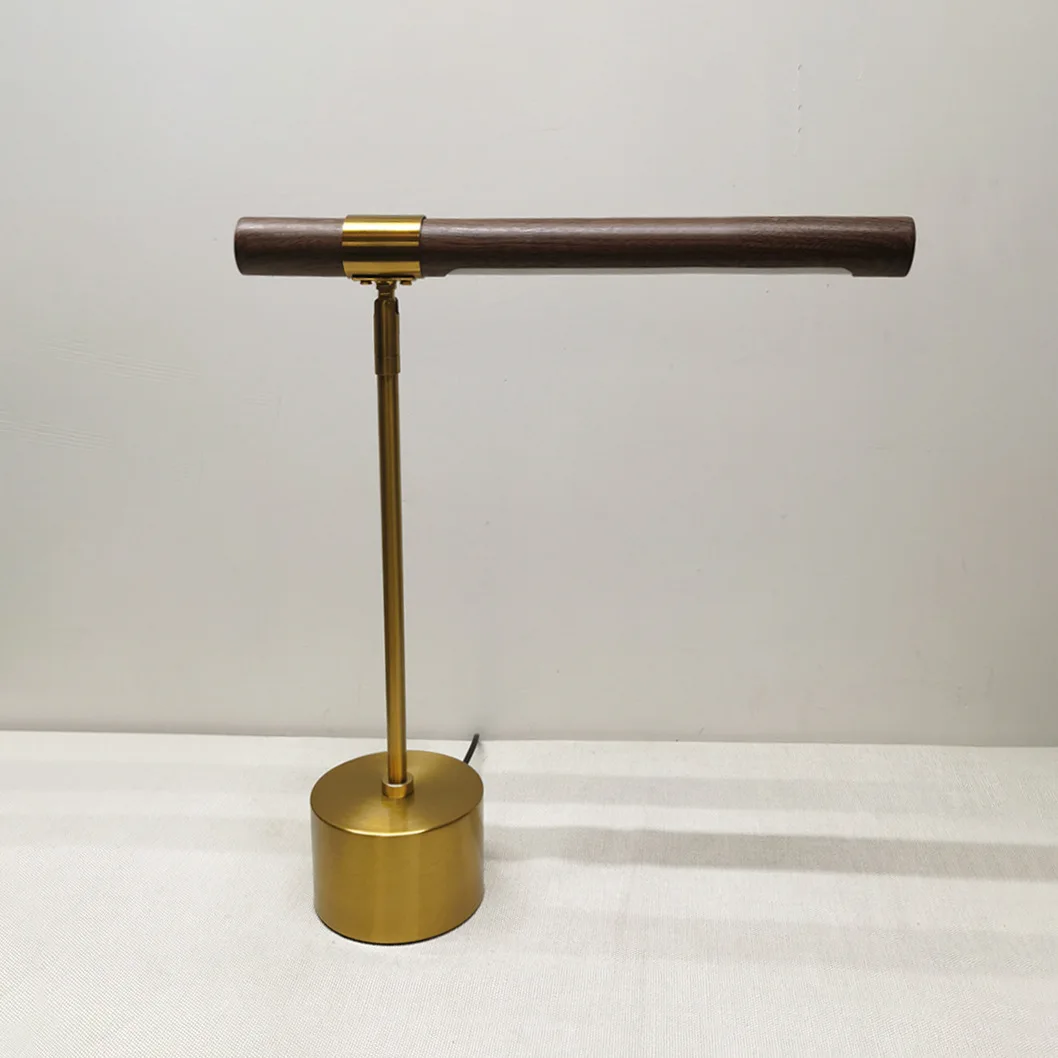 Nordic Designer Wood Grain Desk Lamp Minimalist Bedroom Personalized Model Room Light Luxury Hotel Reading Bedside Floor Lamp