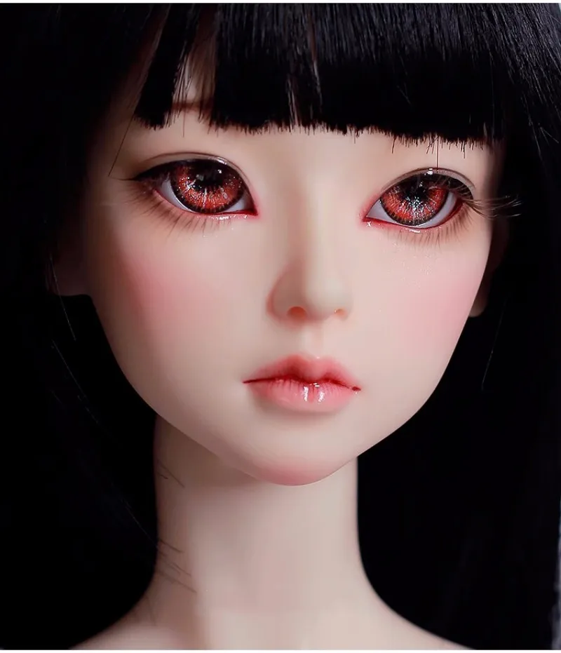 BJD doll imitation eye is suitable for 10mm12mm14mm16mm18mm delicate small iris Demon red cochineal red pressing eye demon eye