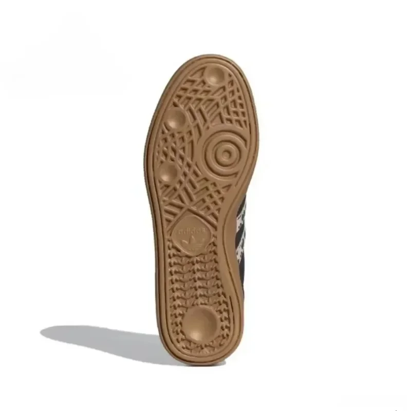 Adidas Originals Bola Tangan Spezial Macan Tutul Hitam Sepatu Skateboard Pria Wanita Fashion Rendah Sepatu Kasual JH9092