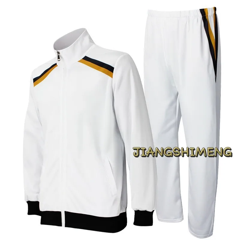 

Haikyu Cosplay Kostuum Fukurodani Academie Uniform Coat Pants Akaashi Keiji Koutarou Bokuto Volleyball Jersey Sportkleding