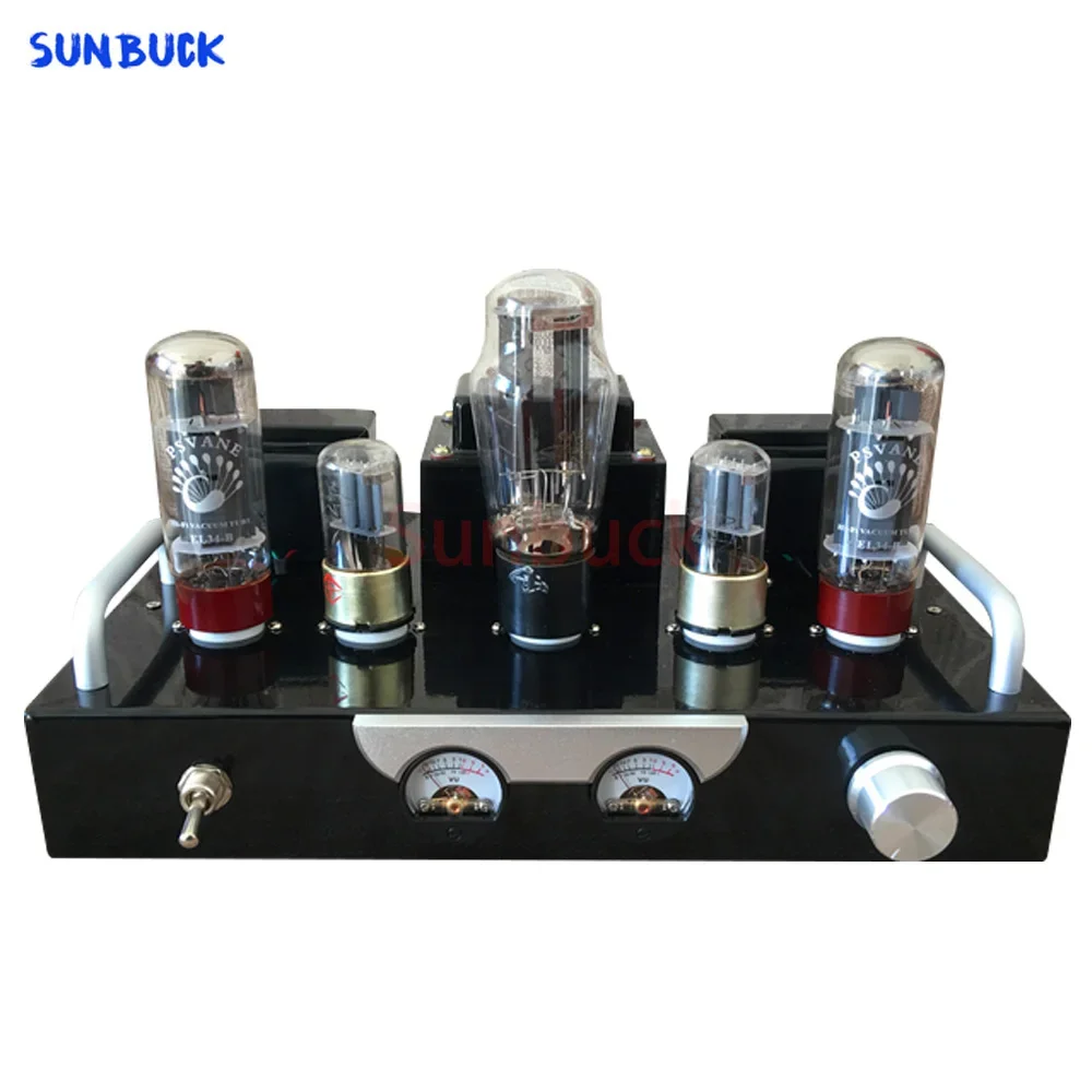 

Sunbuck VU метр Sparta X1 ламповый усилитель мощности HiFi 6N9P EL34 5Z3P ламповый усилитель DIY комплект