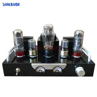 Sunbuck VU meter Sparta X1 Vacuum Tube Power Amp HiFi 6N9P EL34 5Z3P Tube Amplifier DIY kit