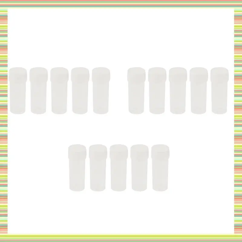 

A97P 200X Plastic Sample Bottle 5Ml Test Tube Lab Small Vial Storage Container + Lid