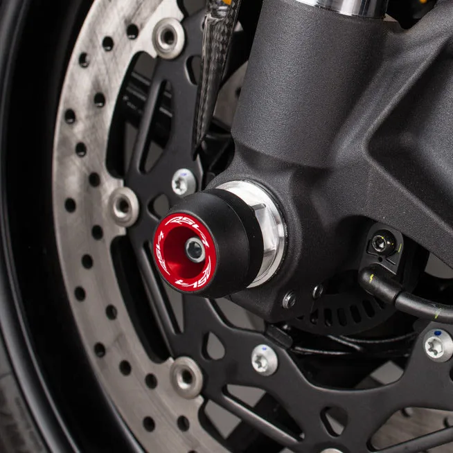Pour RSV4 RSV4R RSV4RR RSV4RF 2009-2018 moto essieu avant et arrière fourche roue Crash curseurs chute protecteur Pad rsv4