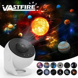 Planetarium Projection Galaxy Starry Sky Projector Lamp LED Star Projector Night Light USB Rotate Nightlights Kids Gifts