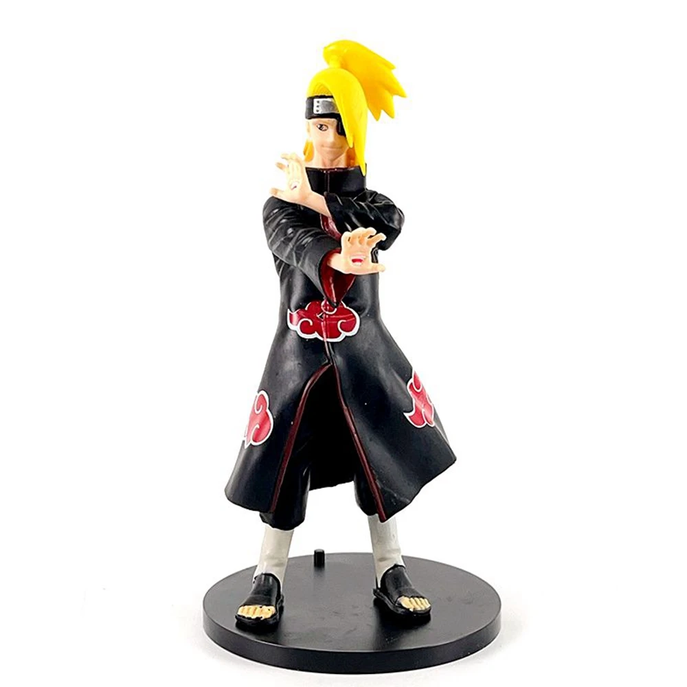 Figuras de Acción de Anime Naruto, 1 Pieza, Uchiha Sasuke, Madara, Gaara, Deidara, Namikaze Minato, Modelo de PVC, Colección, Juguete de Regalo para Niños