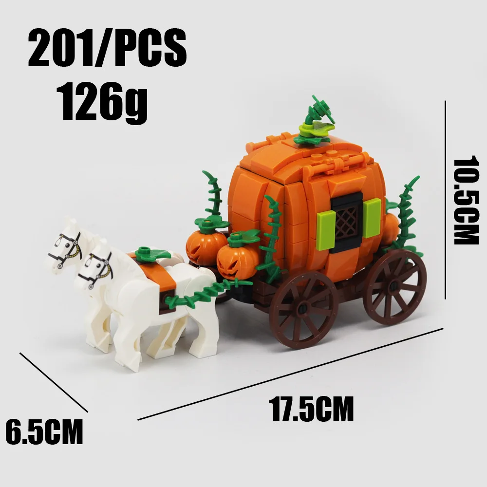 

Строительный блок MOC, сборка приклепок, средневековое украшение для древней сцены, украшение для перевозки прикосновения