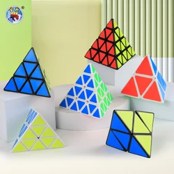 SENGSO Pyramid Cube 2x2 3x3 4x4 Special Cubo Sticker Magic Speed Cubu Profession Puzzle High Quality Kid's Fidget Toys