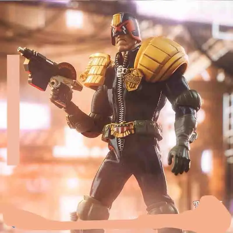 

In Stock Original HIYA TOYS 2000 AD Judge Dredd 1/12 Scale Action Figure