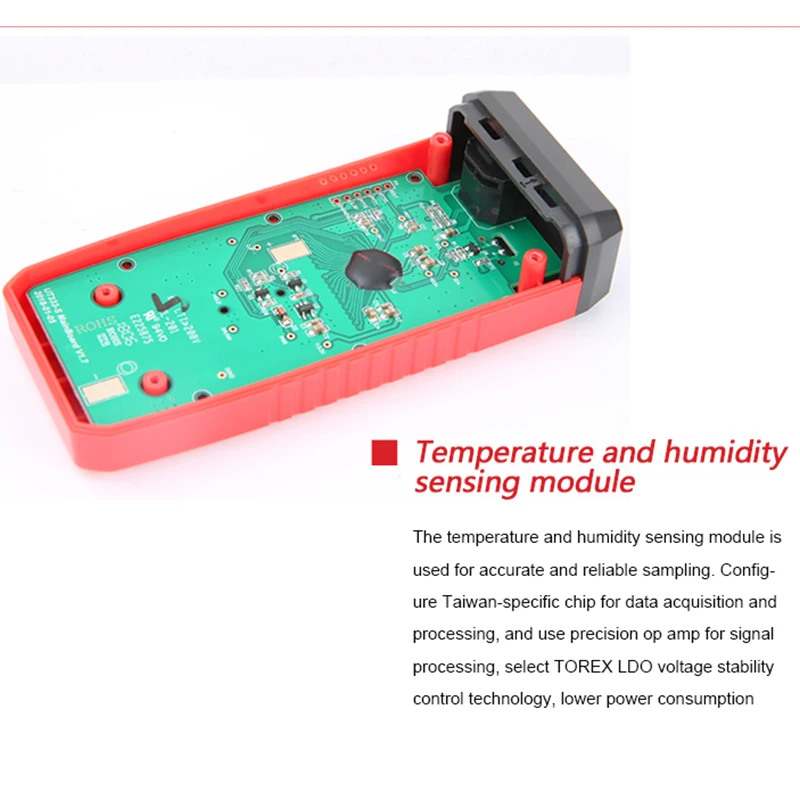 UNI-T UT333S Mini Temperature Humidity Meter  Outdoor Hygrometer Overload Indication Unit Conversion LCD Backlight hygromet
