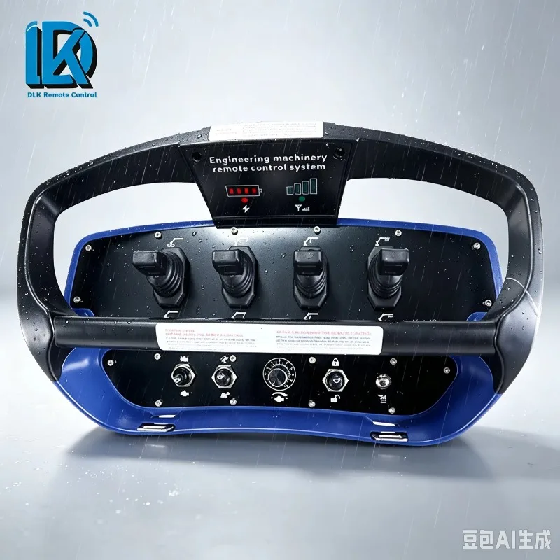 Fixed Code Remote Control High Quality IP68 Waterproof Rechargeable Battery 4 Buttons For Crane Truck