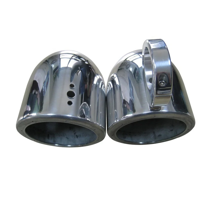 زوج من الأصل 6 1/2in لوح التزلج برج رصاصة المتكلم مصقول علب الألومنيوم قارب المتكلم جراب بدون مكبرات الصوت #1