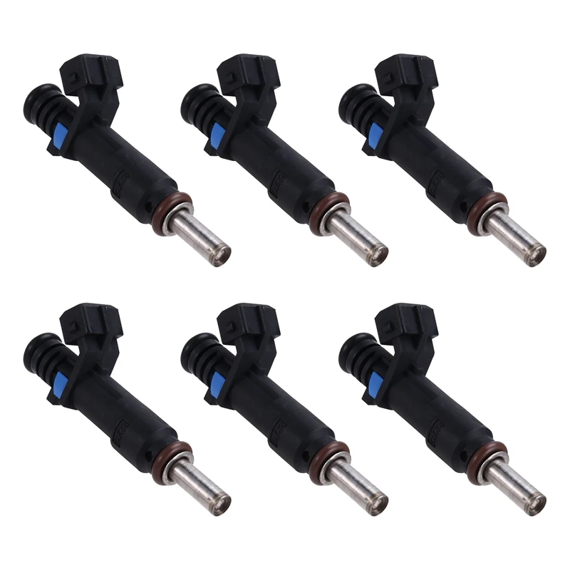 6Pcs Fuel Injectors Nozzle 55570284 832-11226 217-3433 25185231 FJ1153 For Chevrolet Sonic 2012-18 Cruze 11-16 1.8L-L4