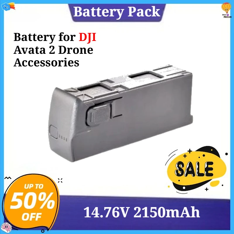 

New 14.76V 2150mAh Intelligent Flight Battery for DJI Avata 2 Drone Accessories Rechargeable Batteries Two-Way Charging Hub