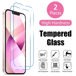 2PCS Tempered Glass for iPhone 11 12 13 14 Pro XR X XS Max Screen Protector for iPhone 14 12 Pro Max Mini 7 8 6 6S Plus SE Glass