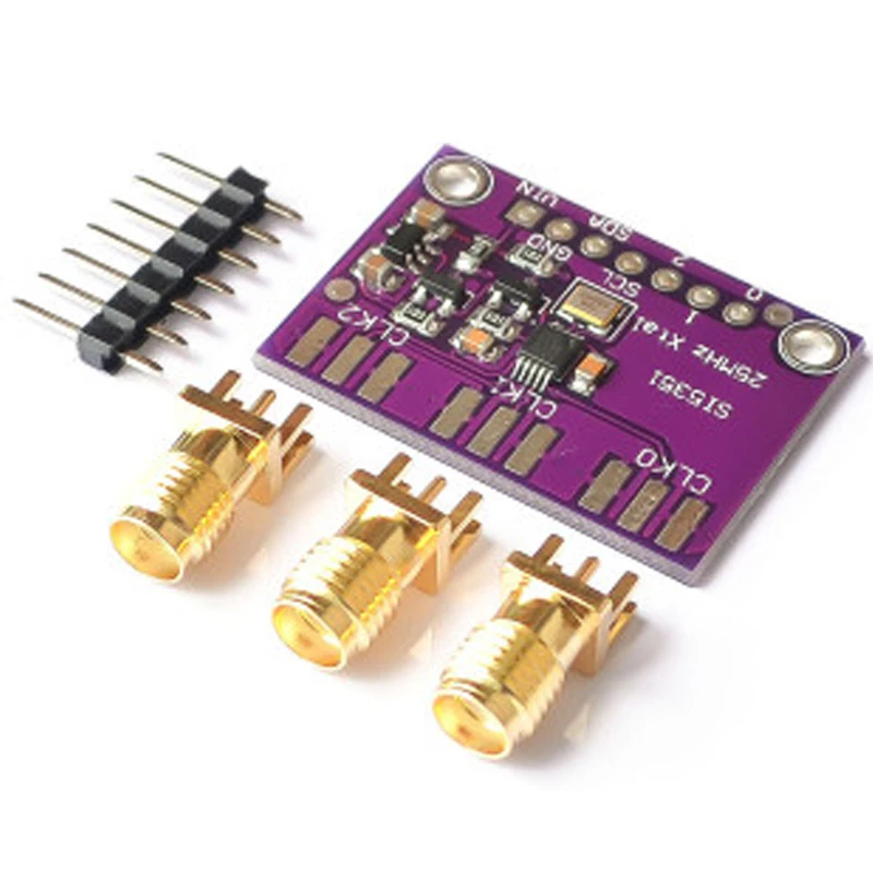 Si5351 Si5351A Clock Breakout Board Precision 25MHz Crystal Controller Signal