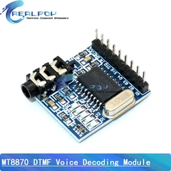 MT8870 DTMF Voice Decoding Module Phone Module Speech Decoding Voice Board Module LED Indicators With Pins