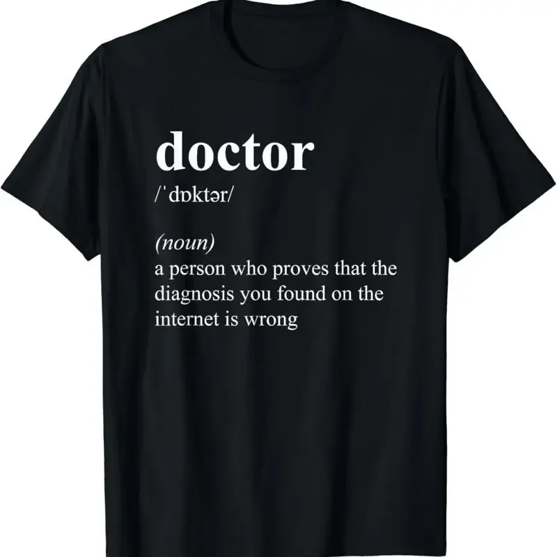 NEW LIMITED Funny Cool Doctor Definition Design Best Idea T Shirt S 3XL