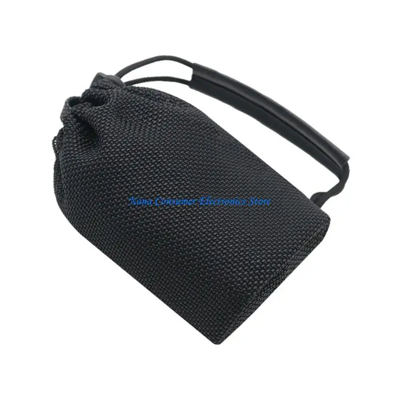 G7NE Stylish Black Net Sleeve For GO 5 Handheld Speaker Bag Ensuring Safe Transport Without Compromising Sound Quality