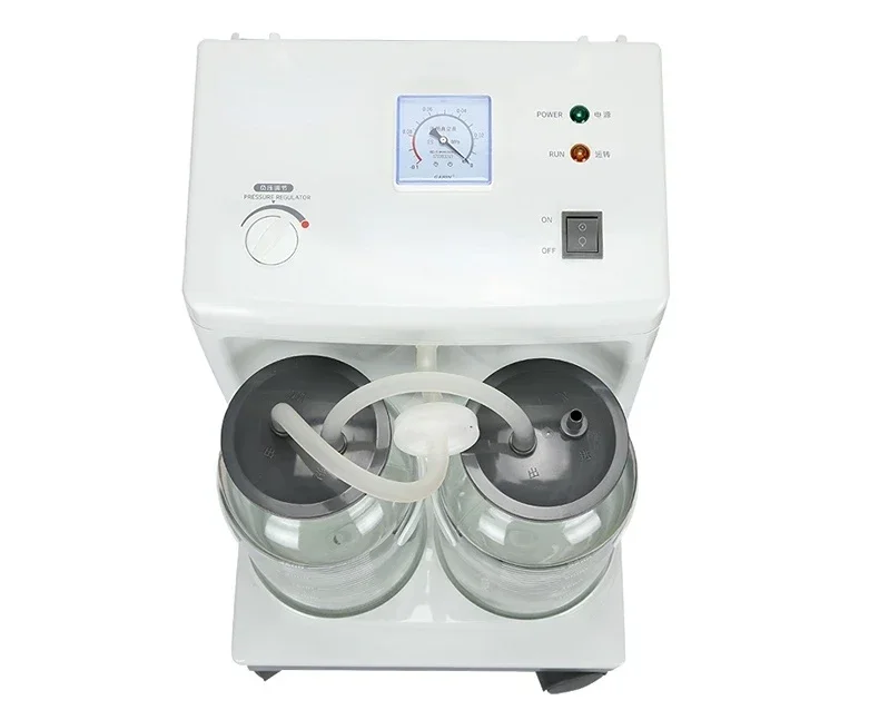 Medical Mobile Aspirator Apparatus Vacuum Electric Suction Machine