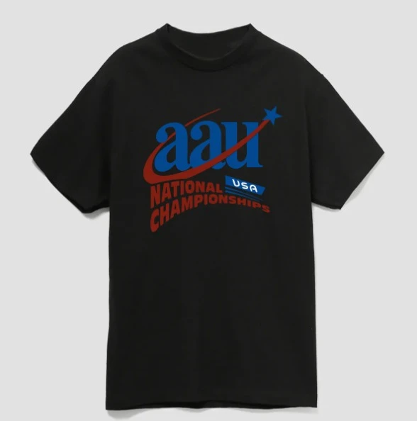 2026 Vintage Championship Graphic T Shirt Retro Star Curve Letter Print Loose Crew Neck Casual Street Short Sleeve Tee