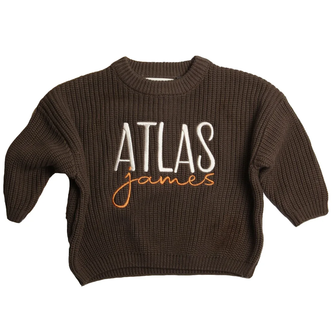 Personalized Baby Sweater Custom Name Sweater, Embroidery Name Sweater，, Newborn Girl Coming Outfit winter baby girl clothes