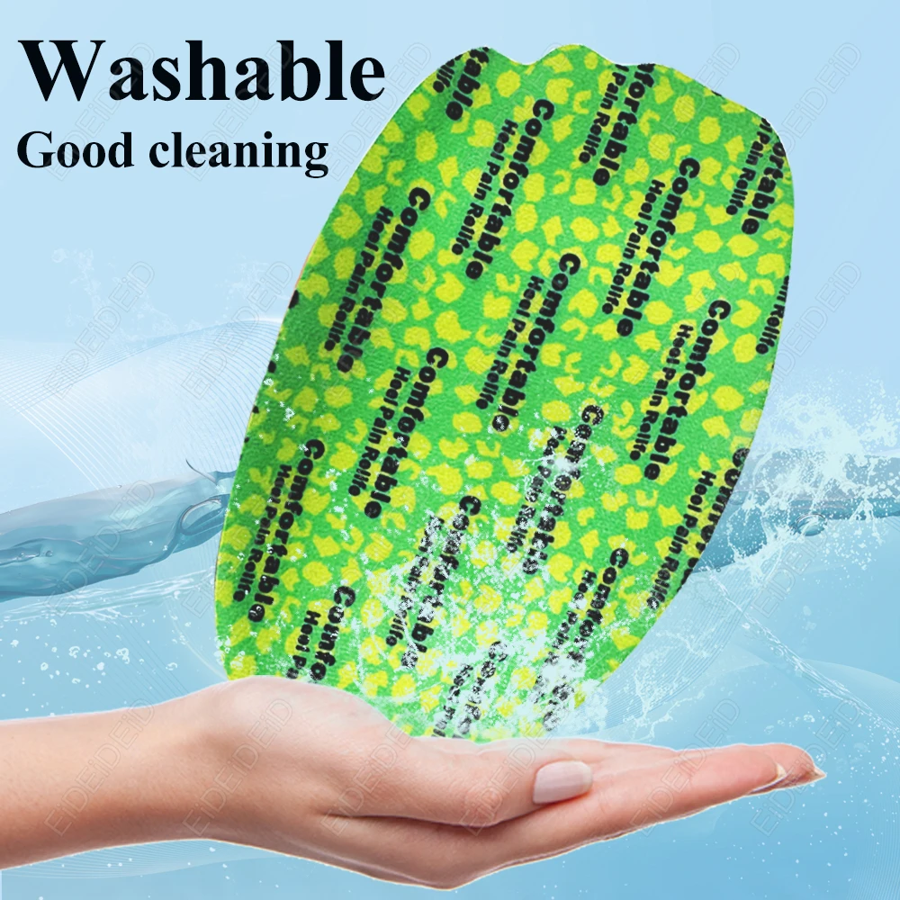 Sottopiede semiopedico per speroni del tallone del piede Cuscino per il dolore Massaggiatore plantare Sottopiede per la cura Uomo Donna Suola morbida Scarpe da corsa Cuscinetti